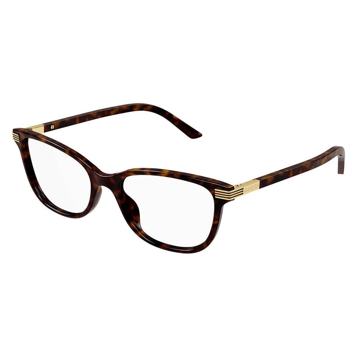 Gucci GG1451O Eyeglasses Women Havana 54mm