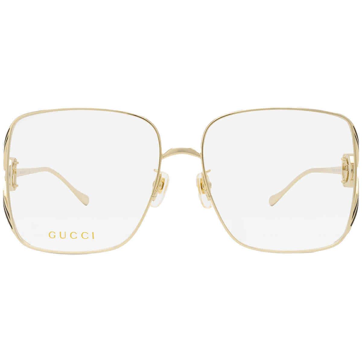 Gucci Demo Butterfly Ladies Eyeglasses GG1321O 001 60 GG1321O 001 60