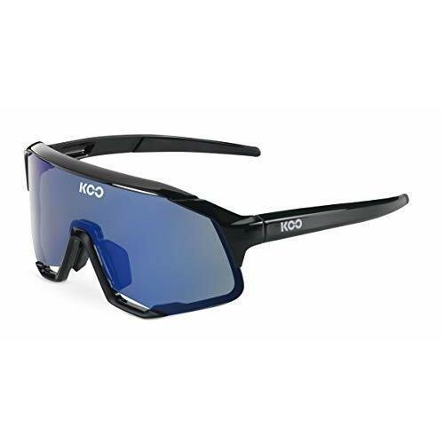 Koo Demos-cycling Sports Sunglasses Zeiss Lens Black Frame Blue Lens