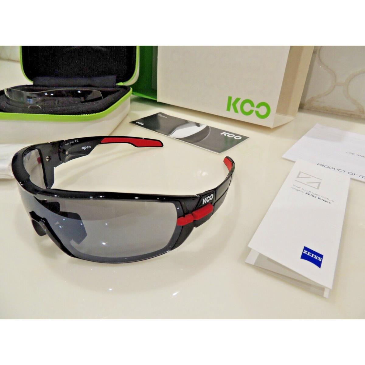 Koo Cycling Sunglasses List Price Made in Italy Zeiss 2 Lenses Klask B/r M