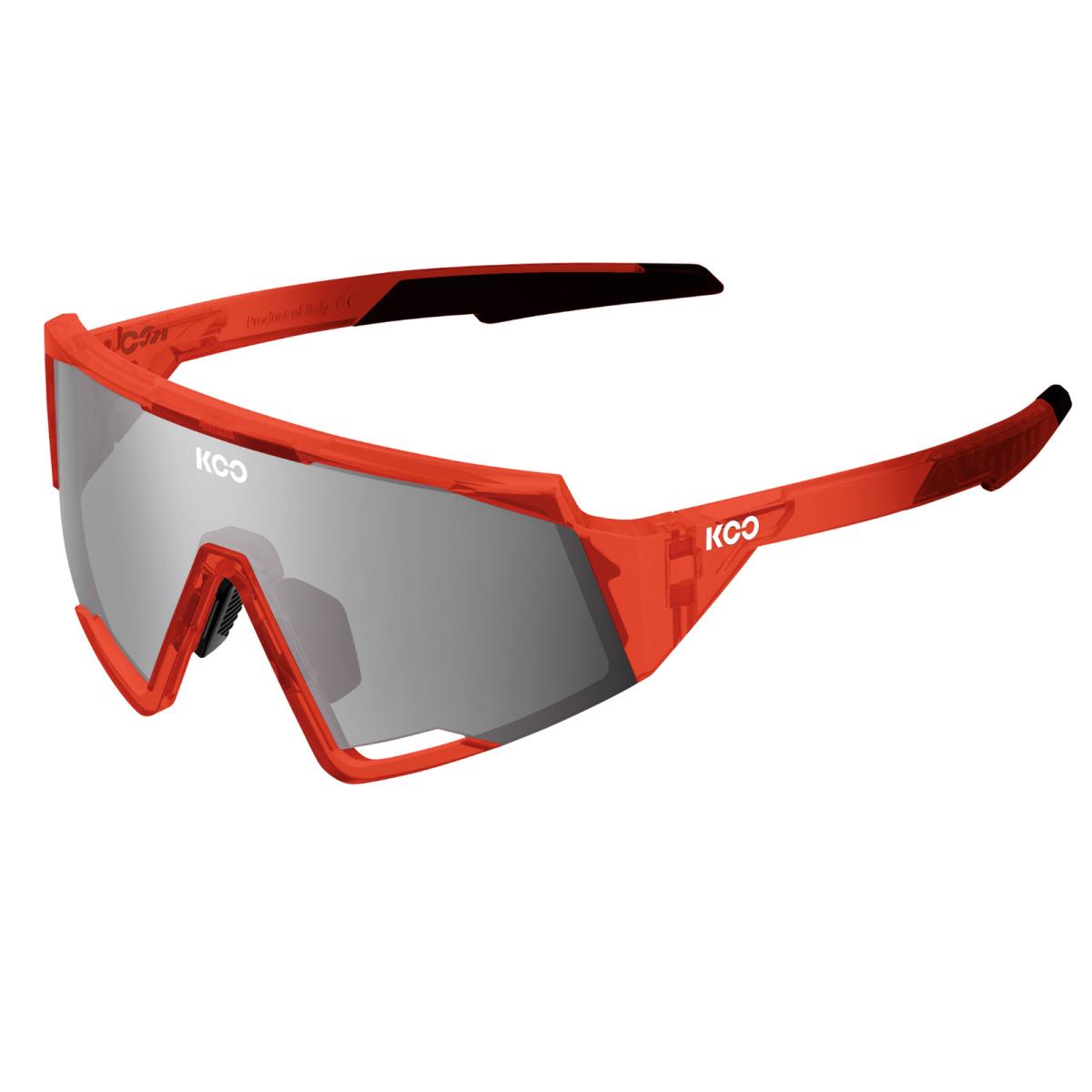 Koo Spectro Cycling Sunglasses Luce Red Glass w/ Smoke Zeiss Lens