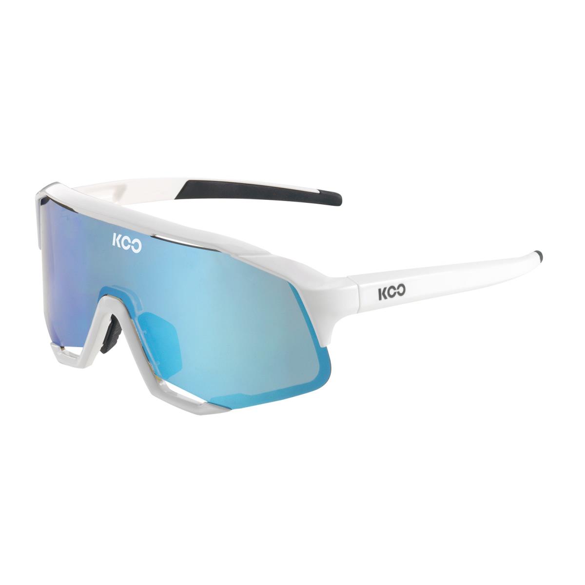 Koo Demos - Cycling Sports Sunglasses Zeiss Lens Zeiss Lens White/turquoise