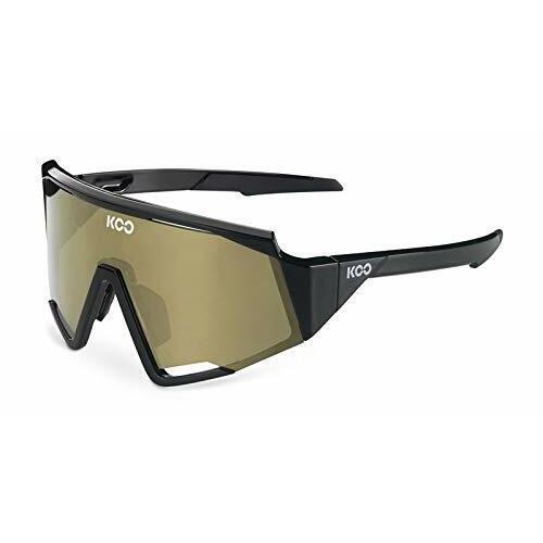 Koo Spectro Cycling Sunglasses Black Super Bronze Mirror Lens