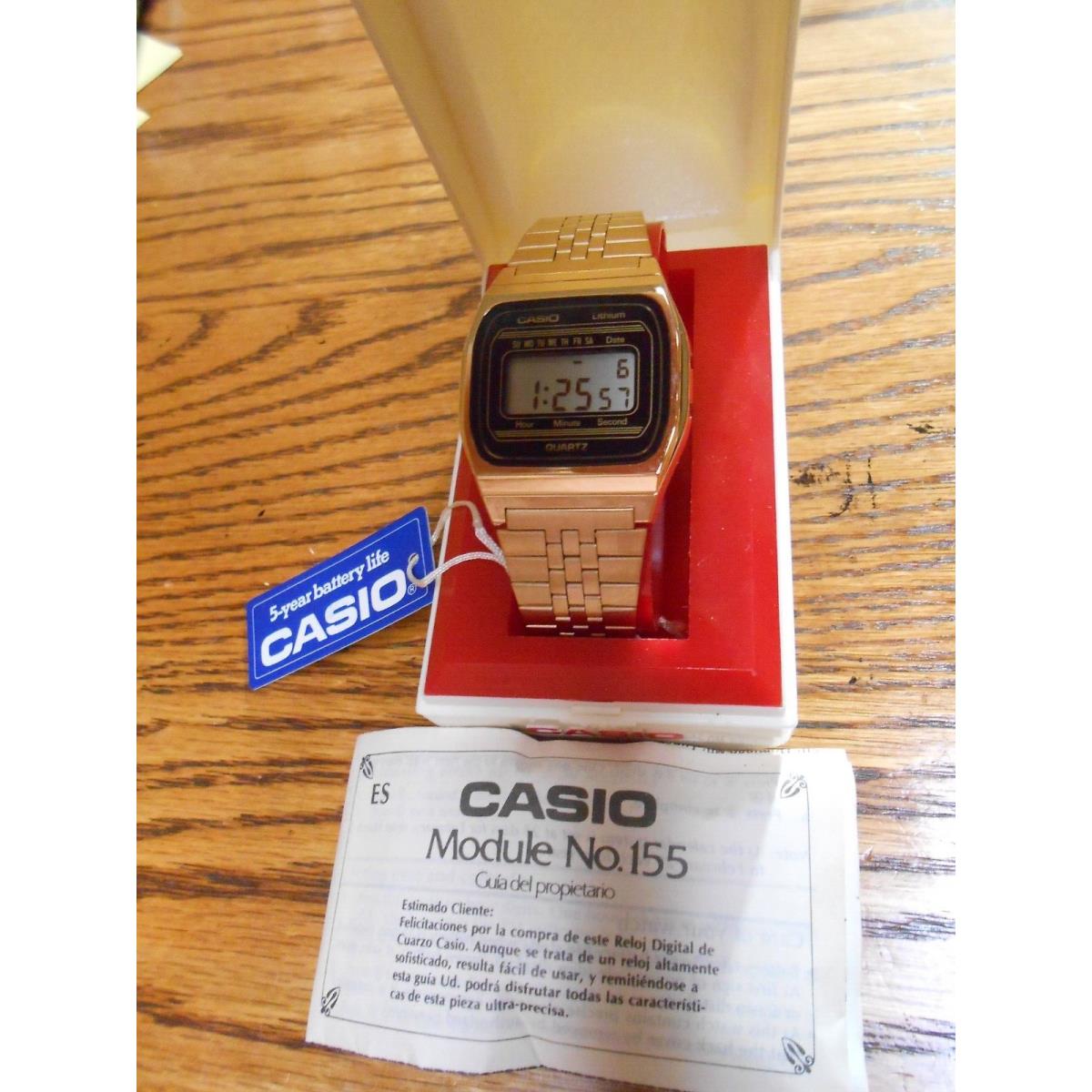 Nos Casio Digital Watch 155 Module B816 Model