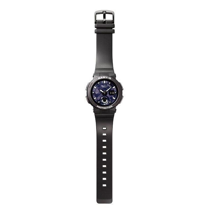 Casio Baby-g Beach Traveler Neon Illuminator Summer Night Black Watch BGA-250-1A