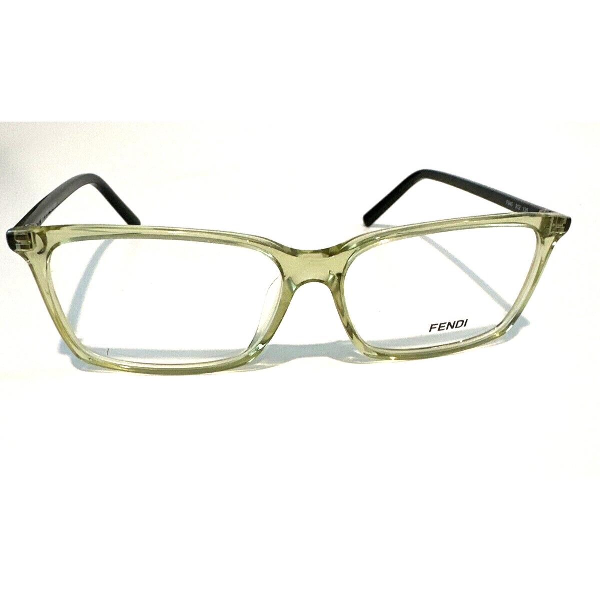 Fendi Women`s Eyeglasses 945 Light Olive 312 53-14-135 W/case