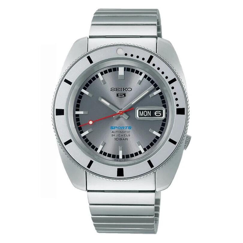 Seiko 5 Sports Heritage Re-creation Limited Edition Stainless Steel Watch SRPL03