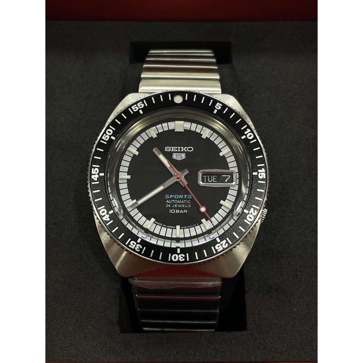 Seiko 5 Sports 4R36-13S0 Limited 55th Anniversary Automatic Day Date Watch