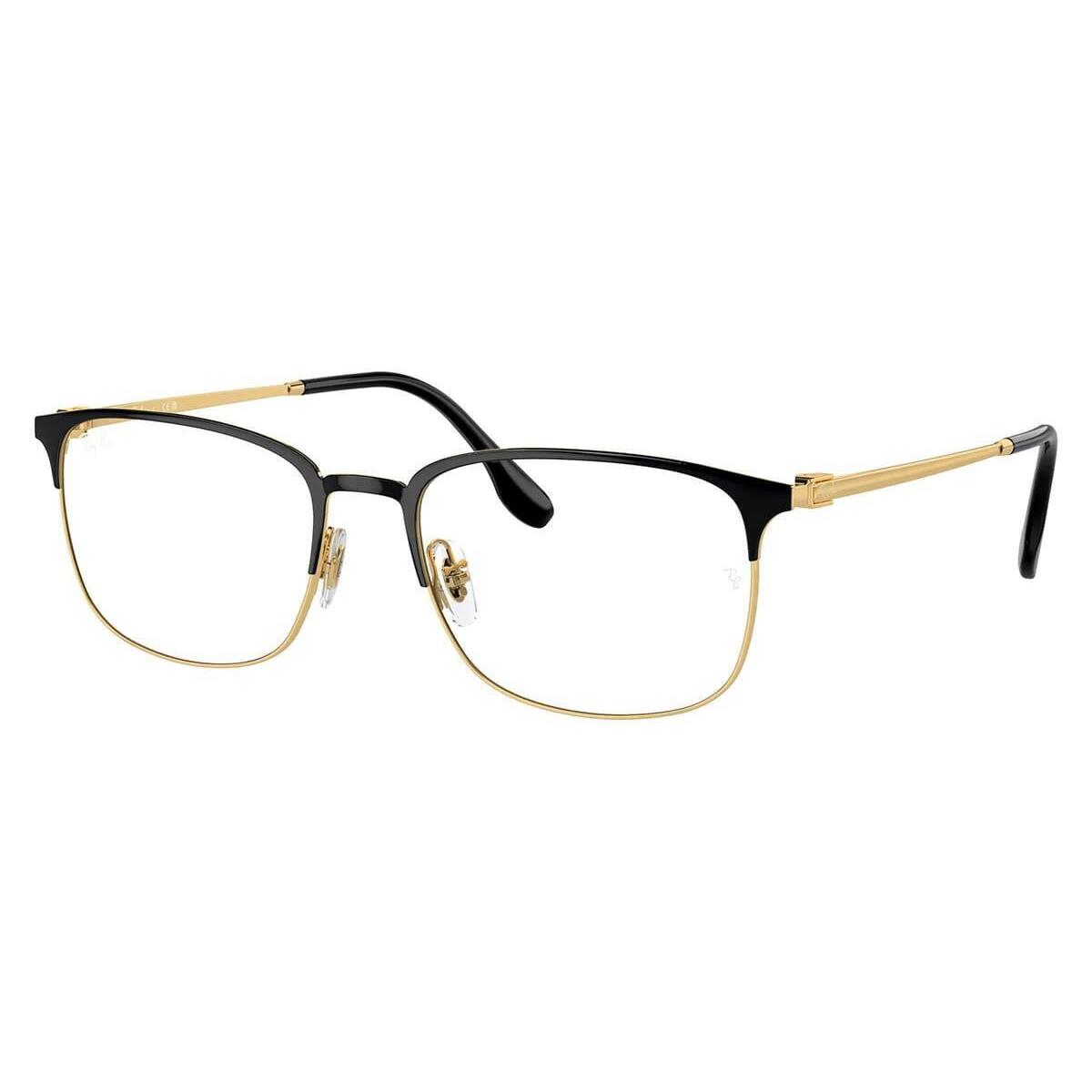 Ray-ban RB6494 2991 Black w/ Gold Eyeglasses 54-18-145