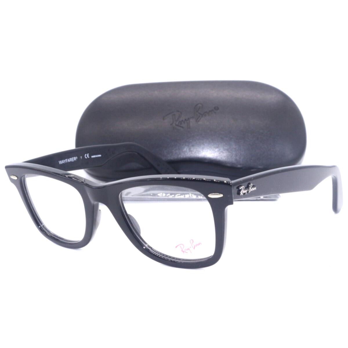 Ray-ban Mayfarer RB5121 2000 Polished Black Frame Eyeglasses 50-22