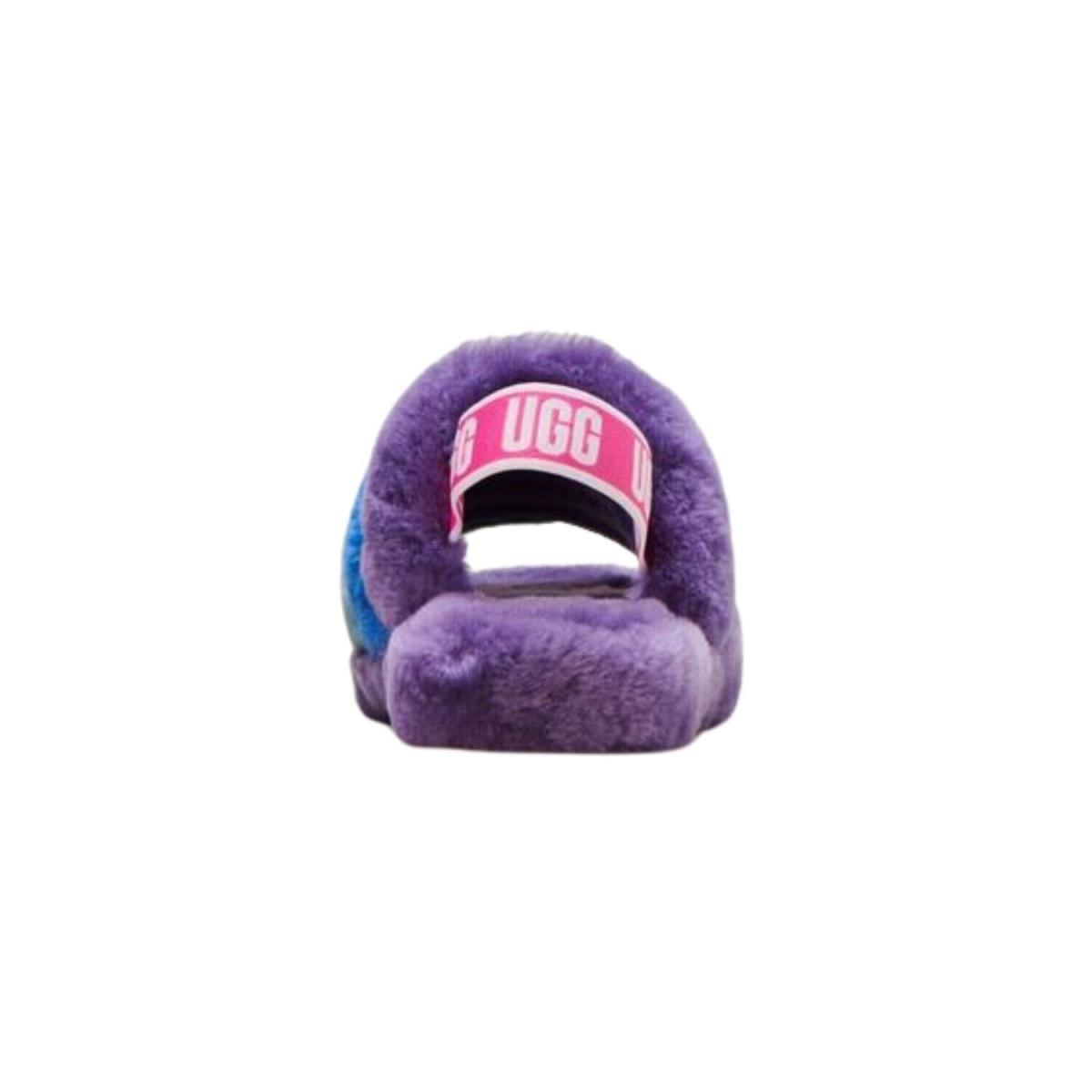 Ugg Fluff Yeah Slide Little Kids Style : 1116157k - PURPLE