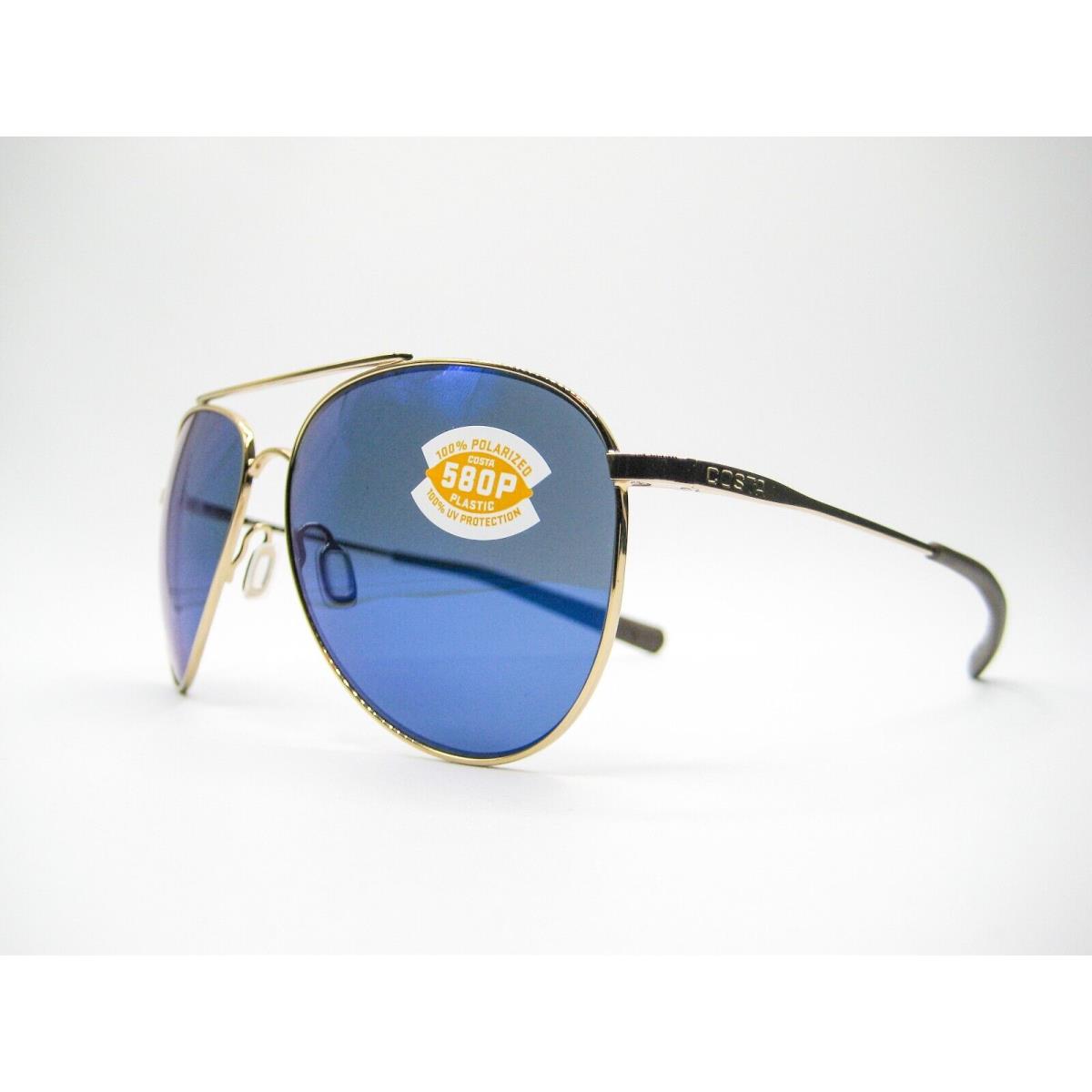 Costa Del Mar Titanium Cook Coo 126 Obmp Gold/blue 580P Polarized