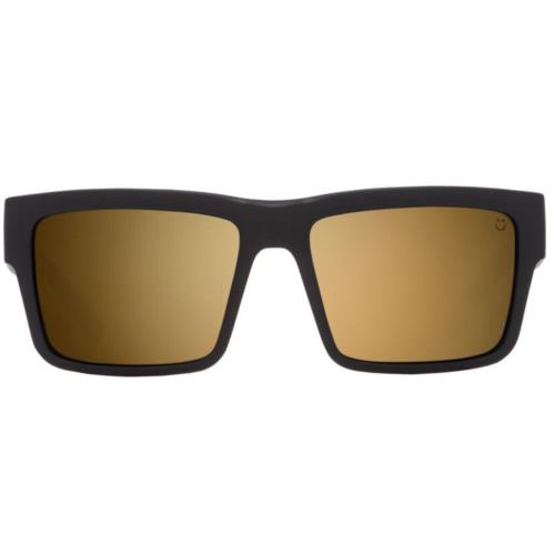 Spy Optic Montana Sunglasses - Soft Matte Black / HD Bronze Gold Spectra - Frame: Soft Matte Black, Lens: HD+ Bronze with Gold Spectra