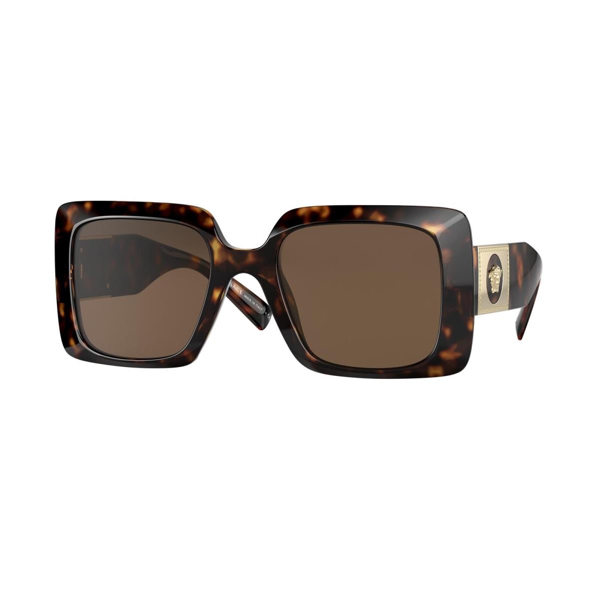 Versace 4405 Sunglasses 108/73 Havana