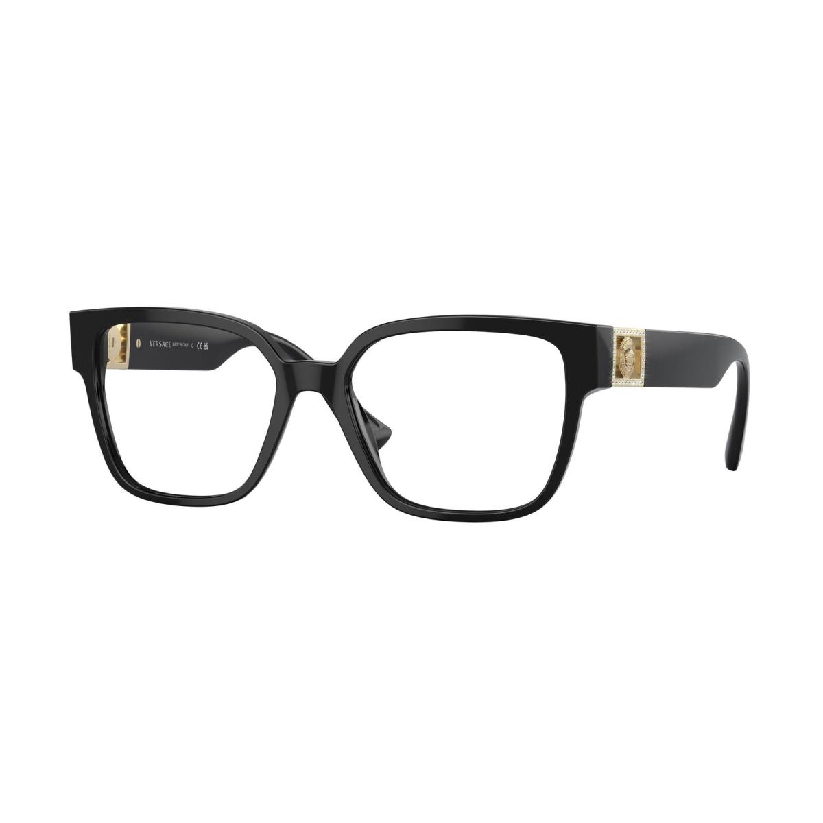 Versace 3329B Eyeglasses GB1 Black