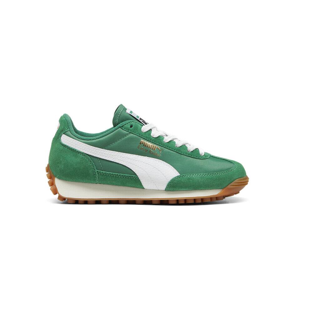 Puma Easy Rider Vintage Lace Up Youth Boys Green Sneakers Casual Shoes 39937103 - Green