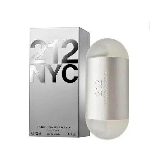 212 Nyc by Carolina Herrera 3.4oz Edt For Women Box