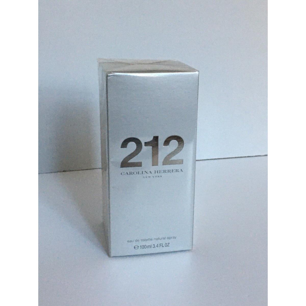 212 by Carolina Herrera For Women Edt Spray 3.4 oz/100 ml Old Packaging