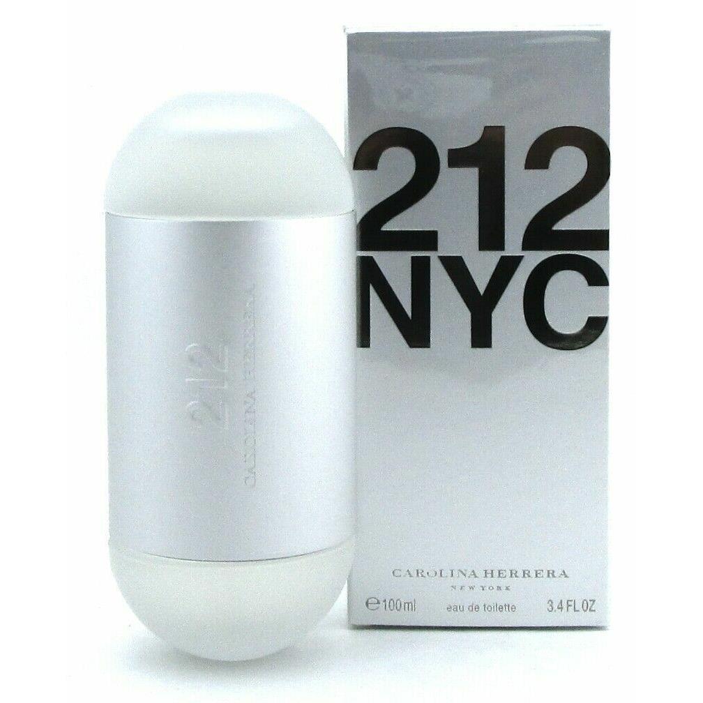 212 Nyc by Carolina Herrera 3.4 Oz./ 100 Ml. Eau de Toilette Spray For Women