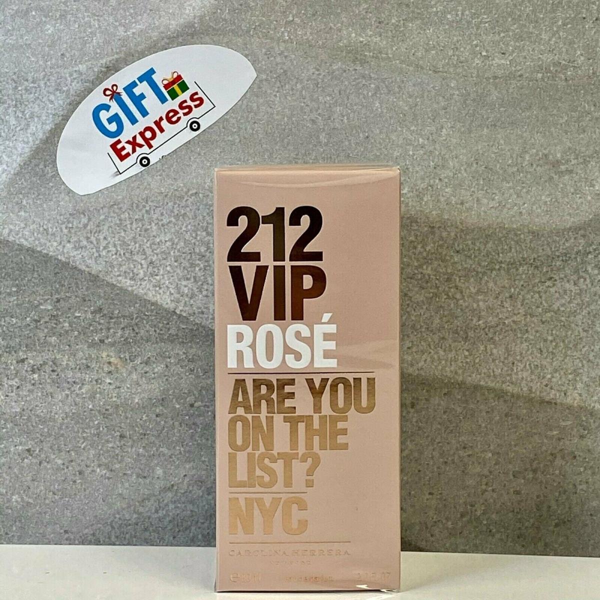 212 Vip Rose by Carolina Herrera 2.7 oz Edp Perfume For Women