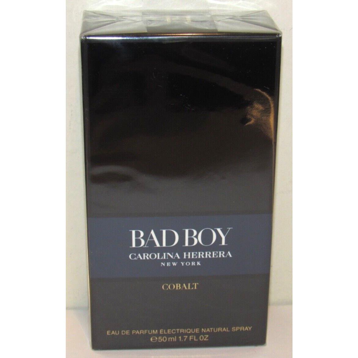 Carolina Herrera Bad Boy Cobalt Electrique Eau de Parfum 1.7 Oz 50mL Perfume