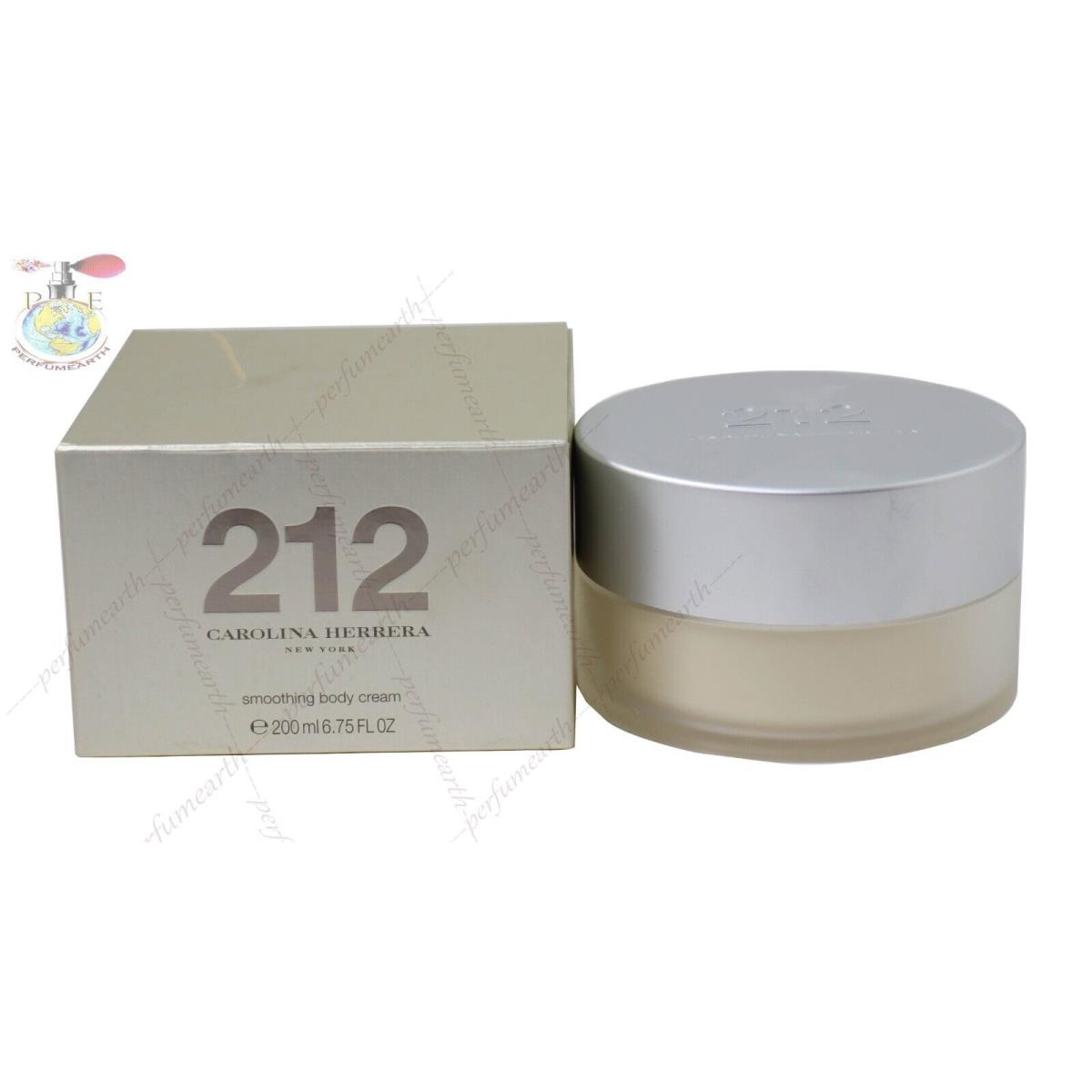 212 by Carolina Herrera Smoothing Body Cream6.75 oz Women Low Fill In Damage Box