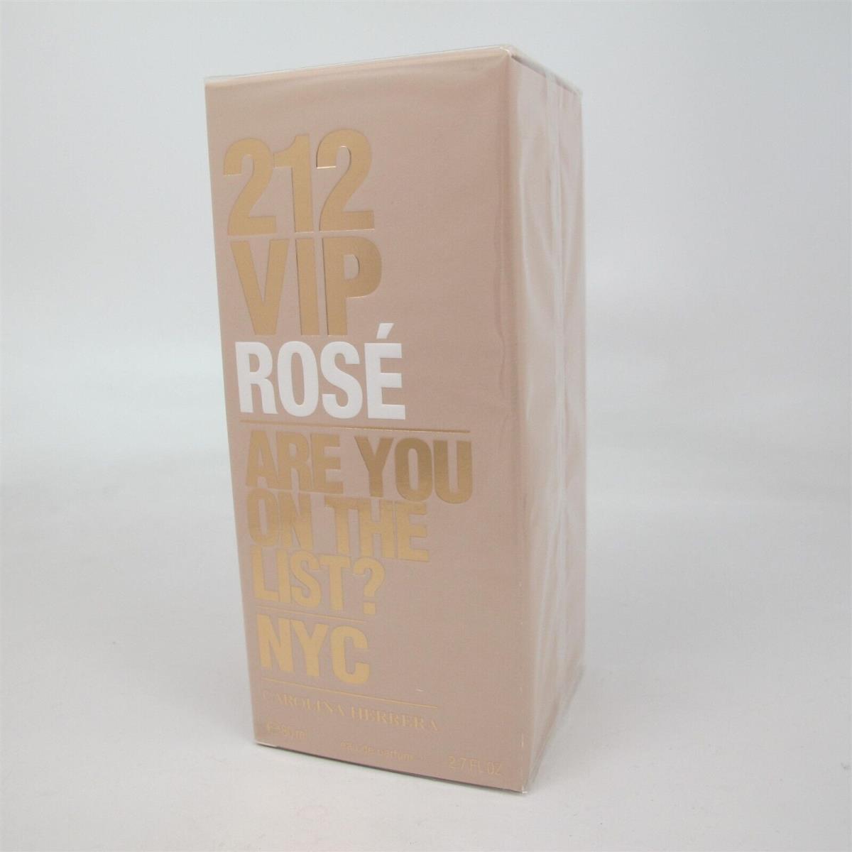 212 Vip Rose by Carolina Herrera 80 Ml/ 2.7 oz Eau de Parfum Spray