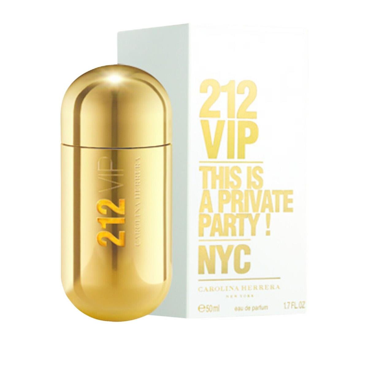 212 Vip BY Carolina HERRERA-WOMEN-EDP-SPRAY-1.7 OZ-50 Ml-authentic-spa