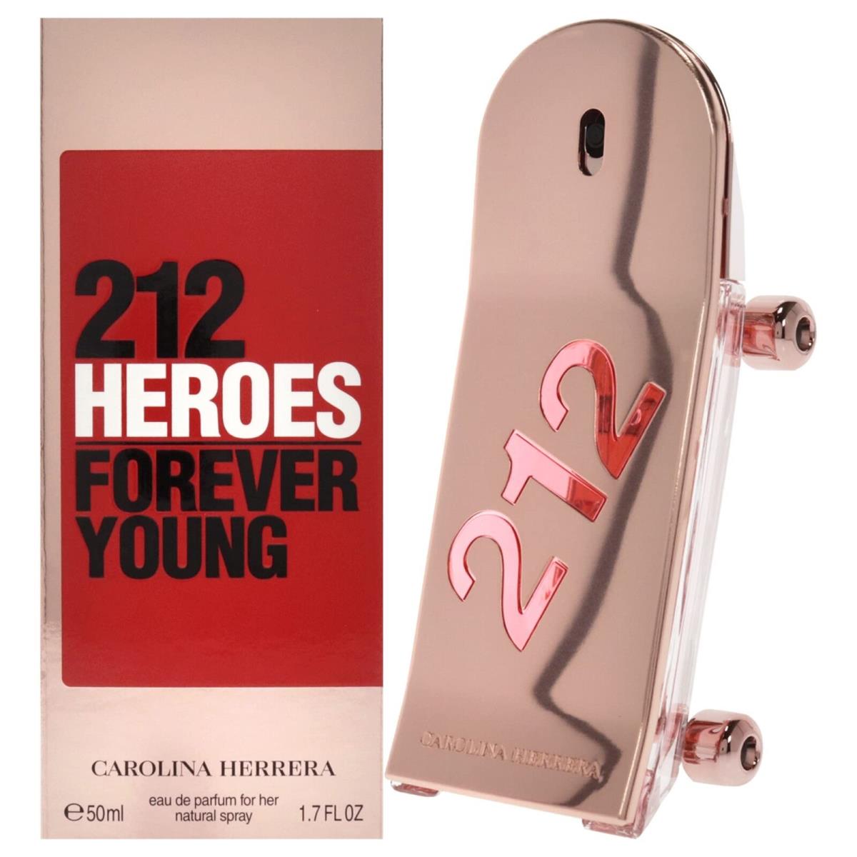 212 Heroes For Her by Carolina Herrera Eau De Parfum Edp Spray 1.7 oz