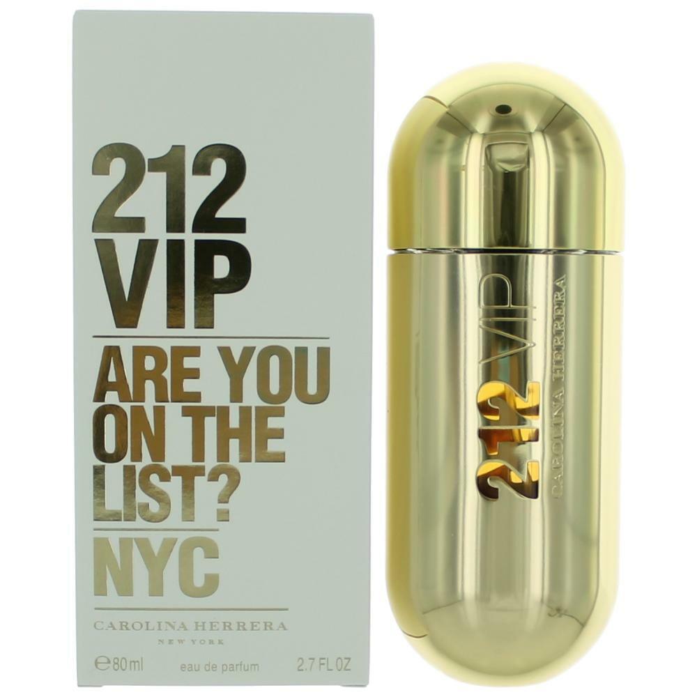 212 Vip by Carolina Herrera For Women 2.7 oz Eau De Parfum Spray in a Box