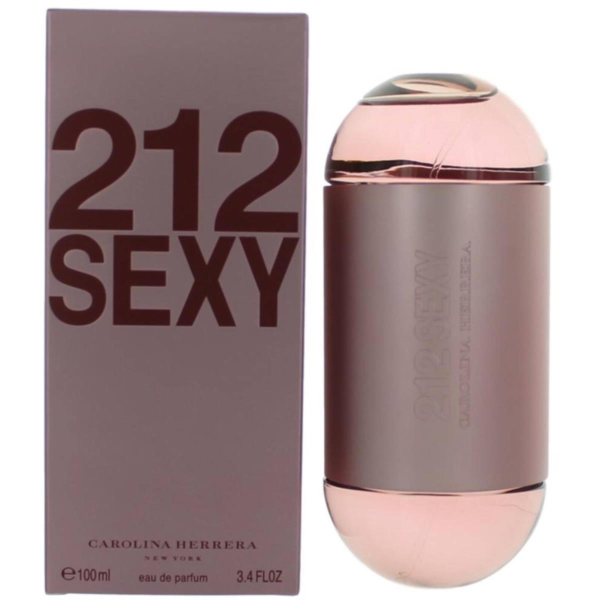 Carolina Herrera Women`s Eau De Parfum Spray 212 Sexy Captivating Aroma 3.4 oz