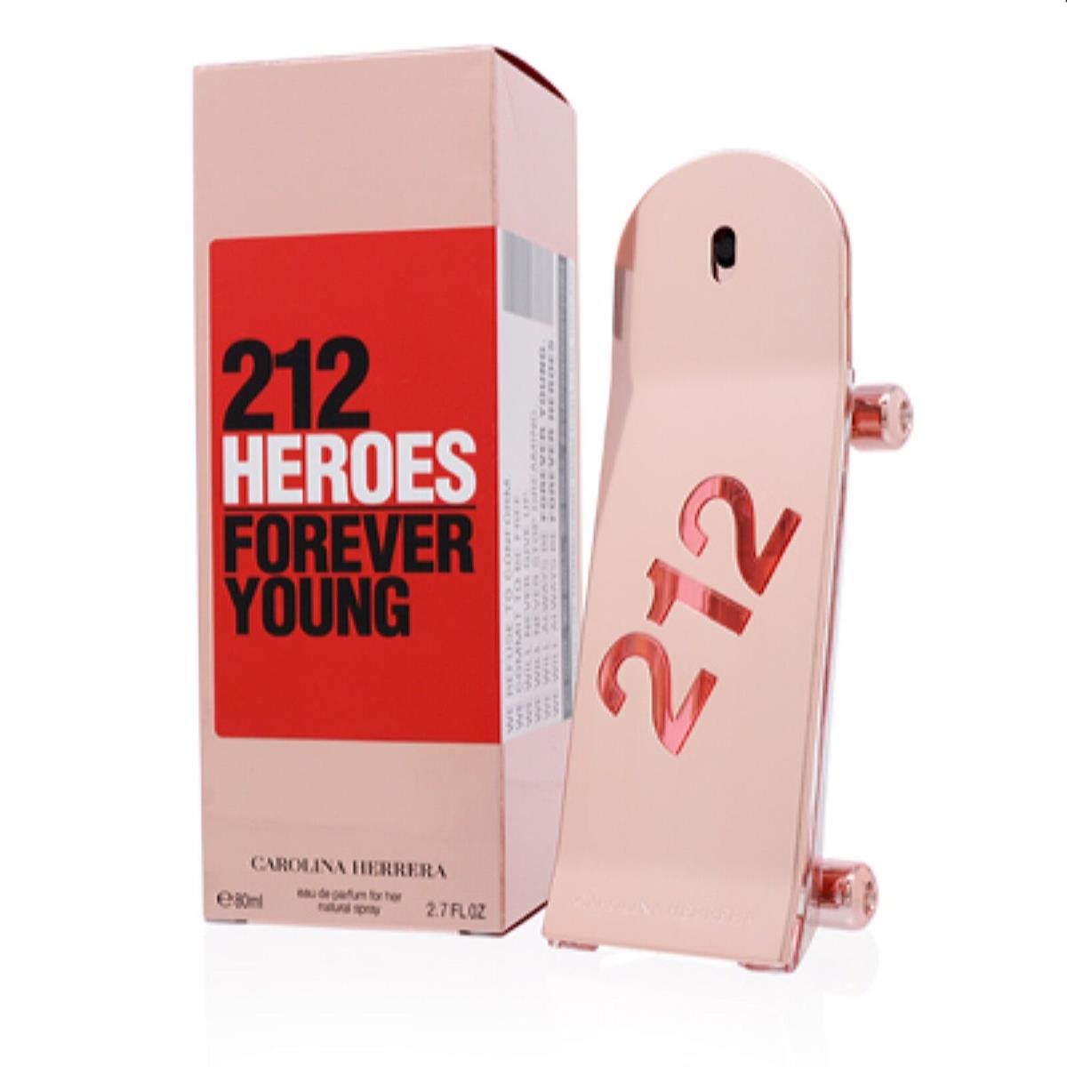 212 Heroes Forever Young Carolina Herrera Edp Spray 2.7 Oz 80 Ml For Women