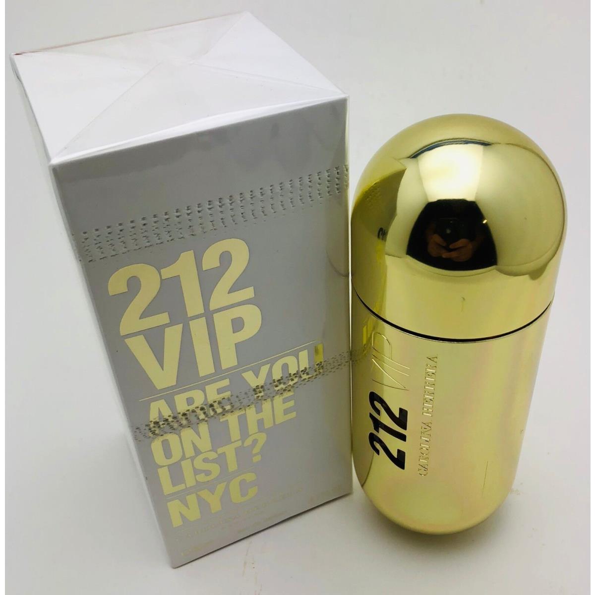 Carolina Herrera 212 Vip Are You ON The List Nyc Eau DE Parfum 2.7 FL.OZ/80 ML