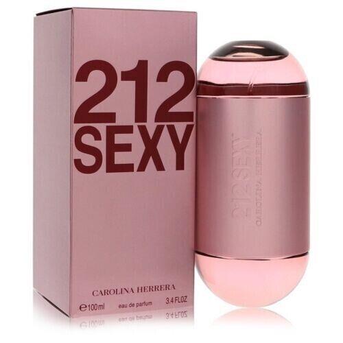 212 Sexy by Carolina Herrera For Women Eau de Parfum Spray 3.4 oz Sealed