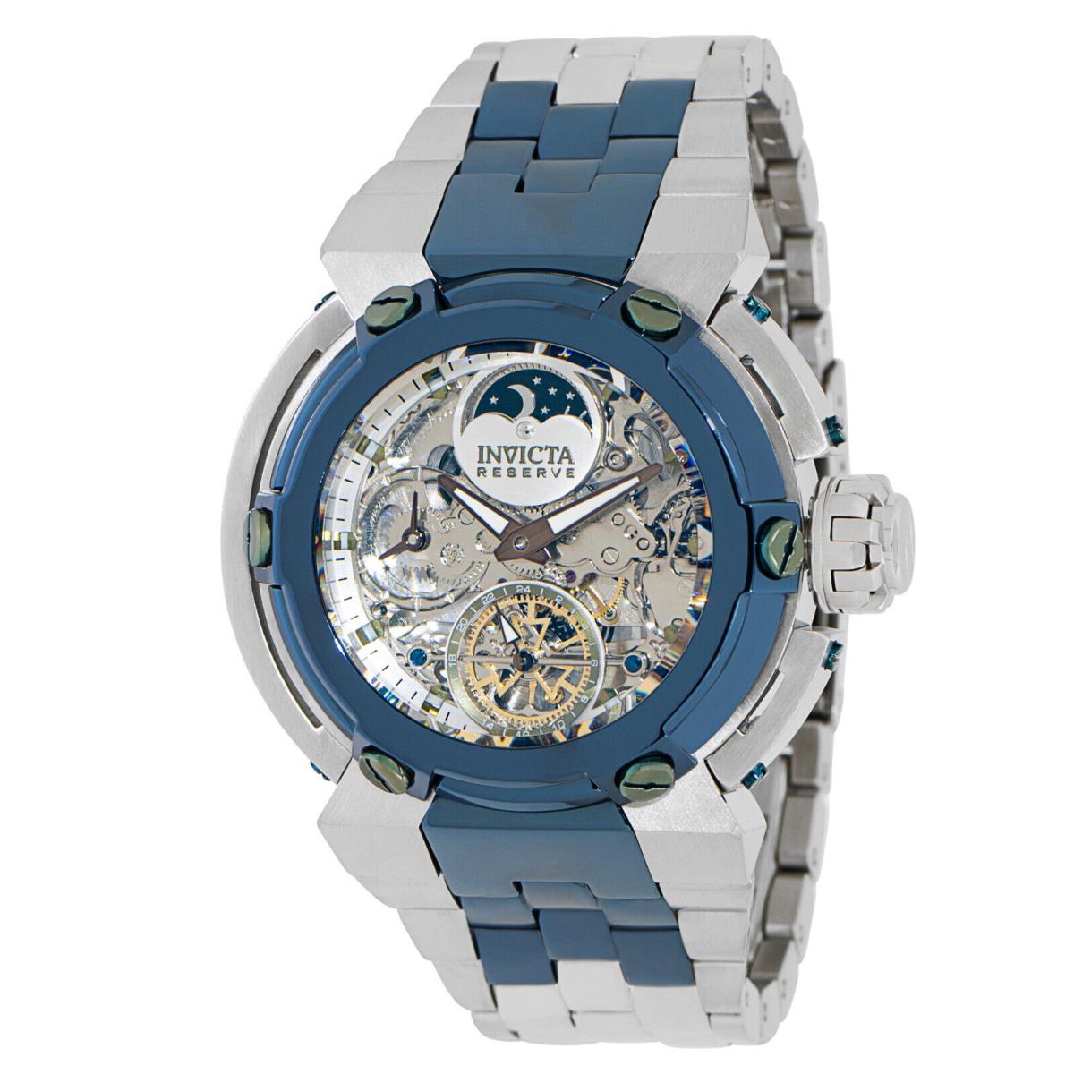 Invicta Reserve X-wing 44234 Automatic Day/night Moon Phase Skeletonized W/case