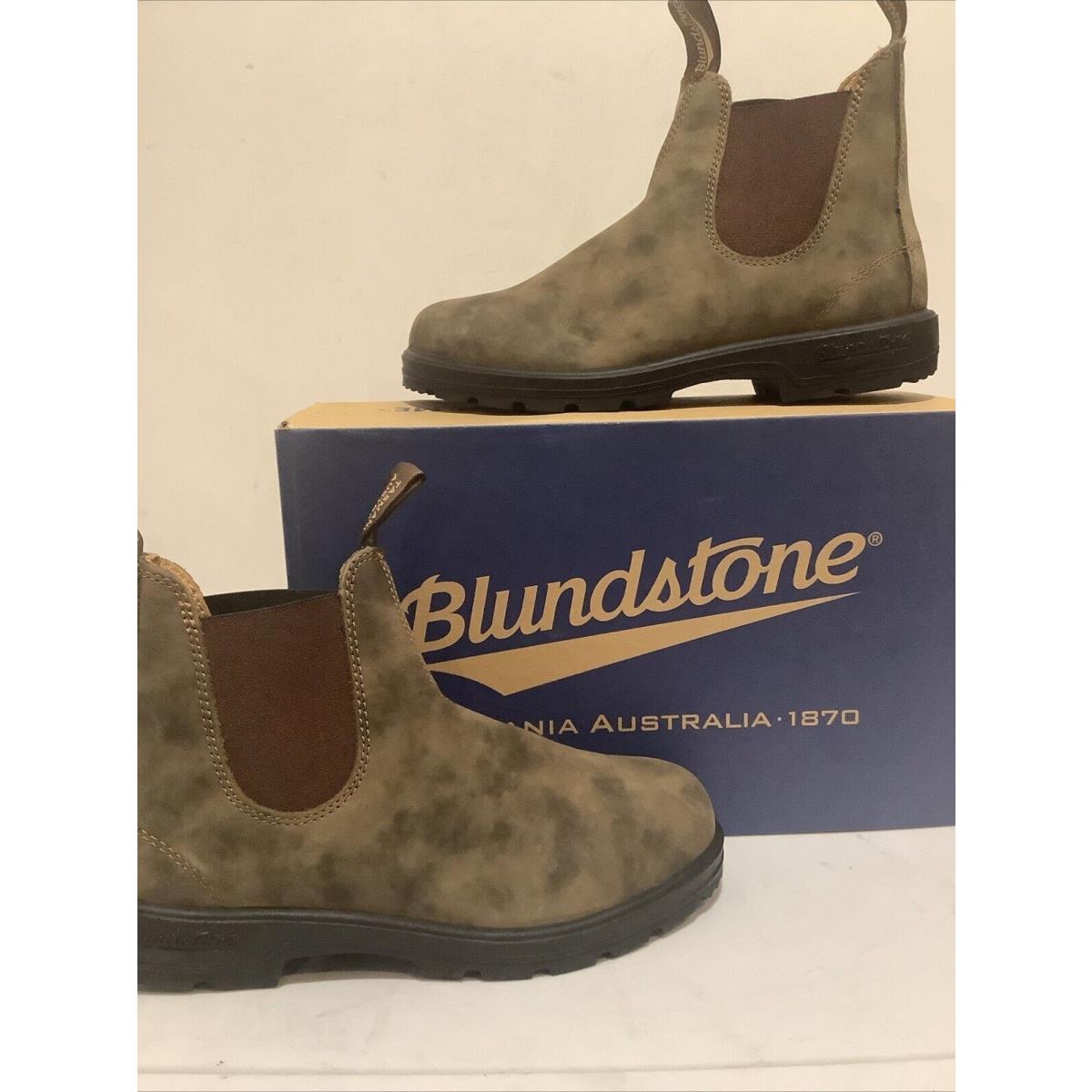 Blundstone Unisex Chelsea Classic 585 Rustic Brown US Size Men s 8/ Women s 10