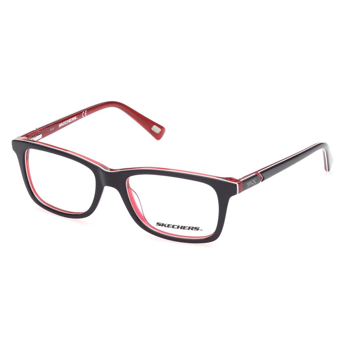 Skechers SE1168 Eyeglasses Kids Black Other Rectangle 47mm