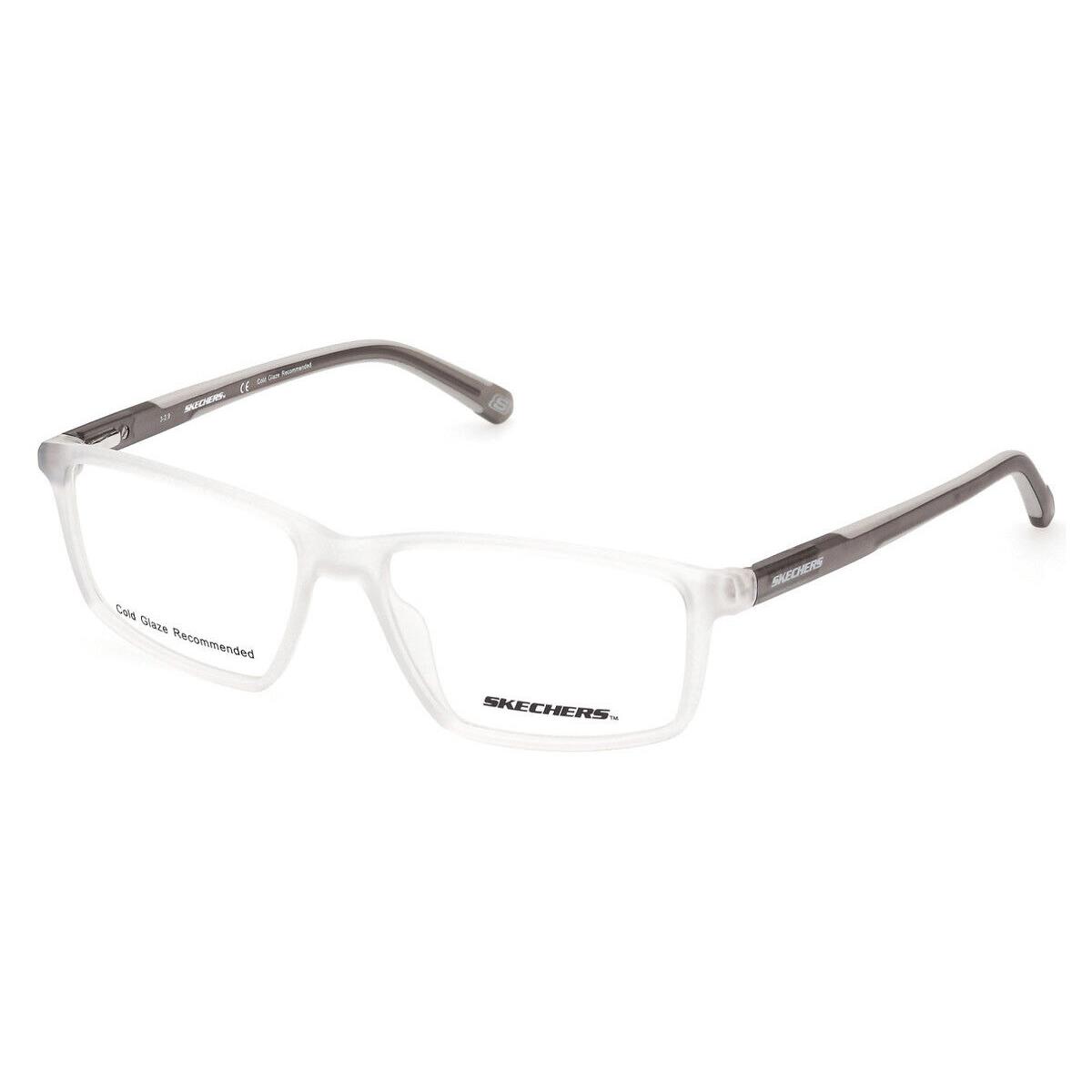 Skechers SE3275 Eyeglasses Men Crystal Rectangle 55mm