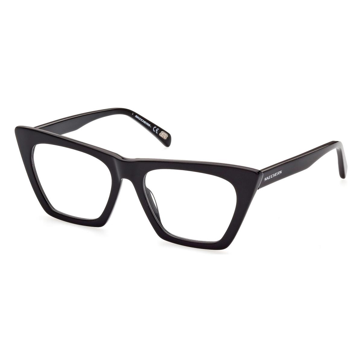 Skechers SE2194-001-53 Shiny Black Eyeglasses