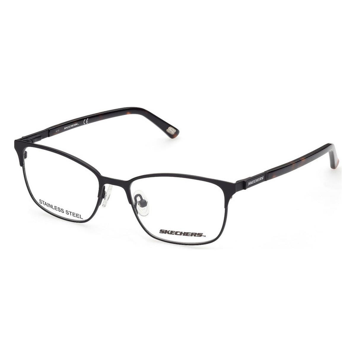 Skechers SE2175-002-51 Matte Black Eyeglasses