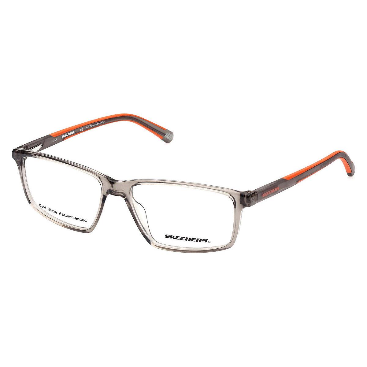 Skechers SE3275 Eyeglasses Men Gray Other Rectangle 55mm