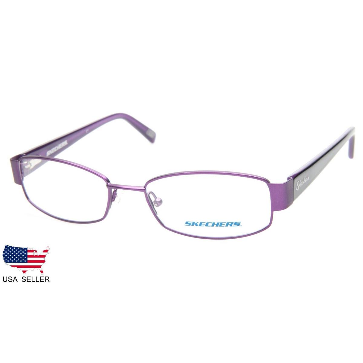 Skechers SK 2083 Pur Purple Eyeglasses Glasses Metal Frame 51-17-135 B28mm