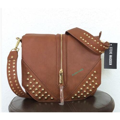 Steve Madden Cognac Lucky Crossbody Bag