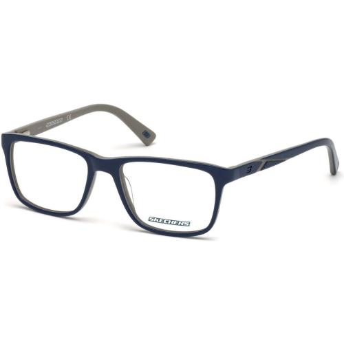 Skechers SE3212 092 Blue/other Square 53-17-140mm Full Rim Men`s Eyeglasses