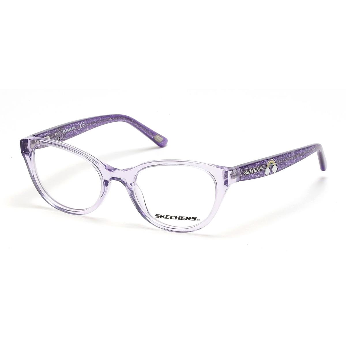 Skechers SE1651 Shiny Violet Shiny Violet 081 Eyeglasses