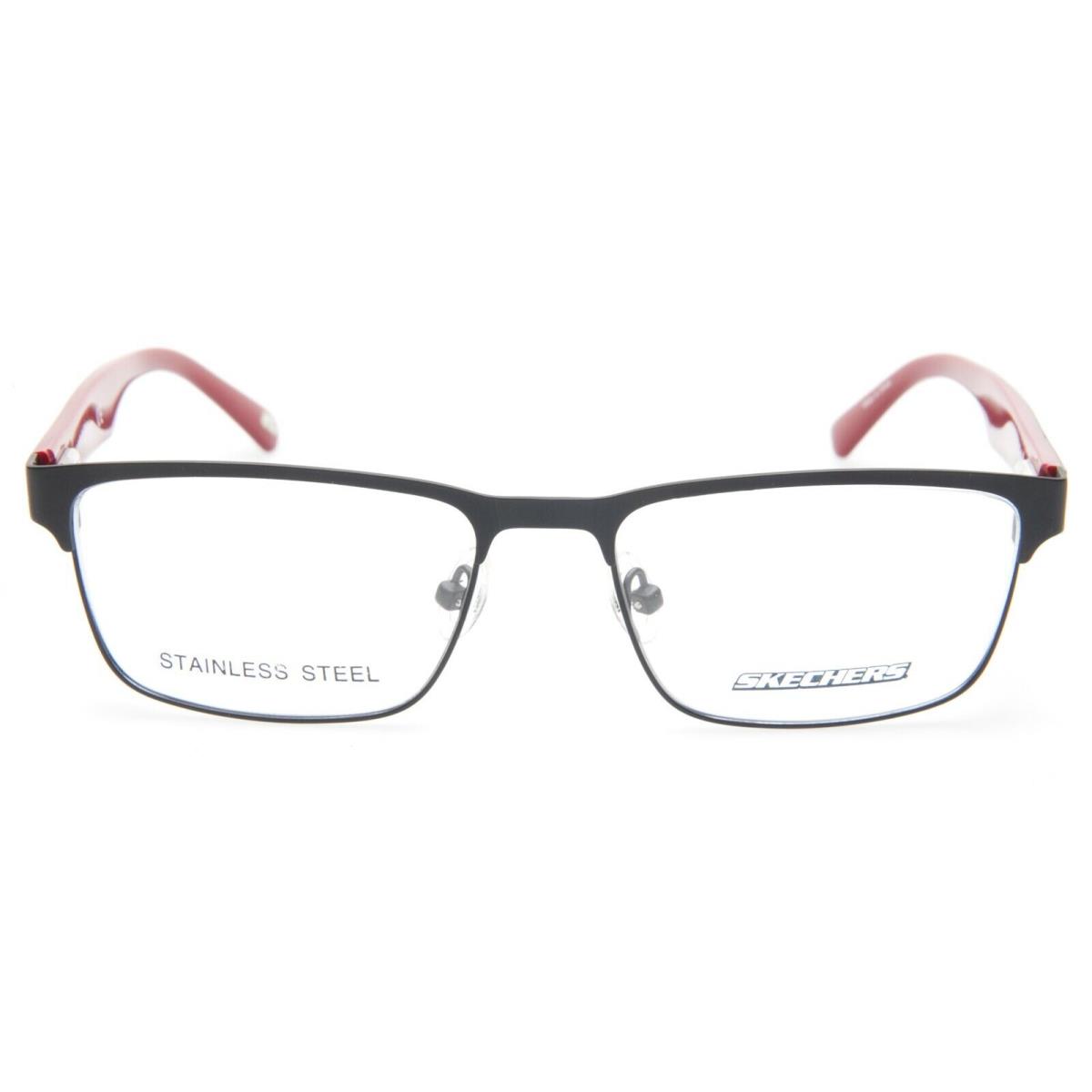 Skechers SE 3189 002 Matte Black / Red Eyeglasses Glasses 52-16-140 B33mm