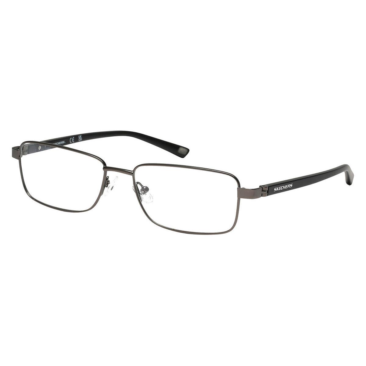 Skechers SE3303 Eyeglasses Men Matte Dark Nickeltin 57mm