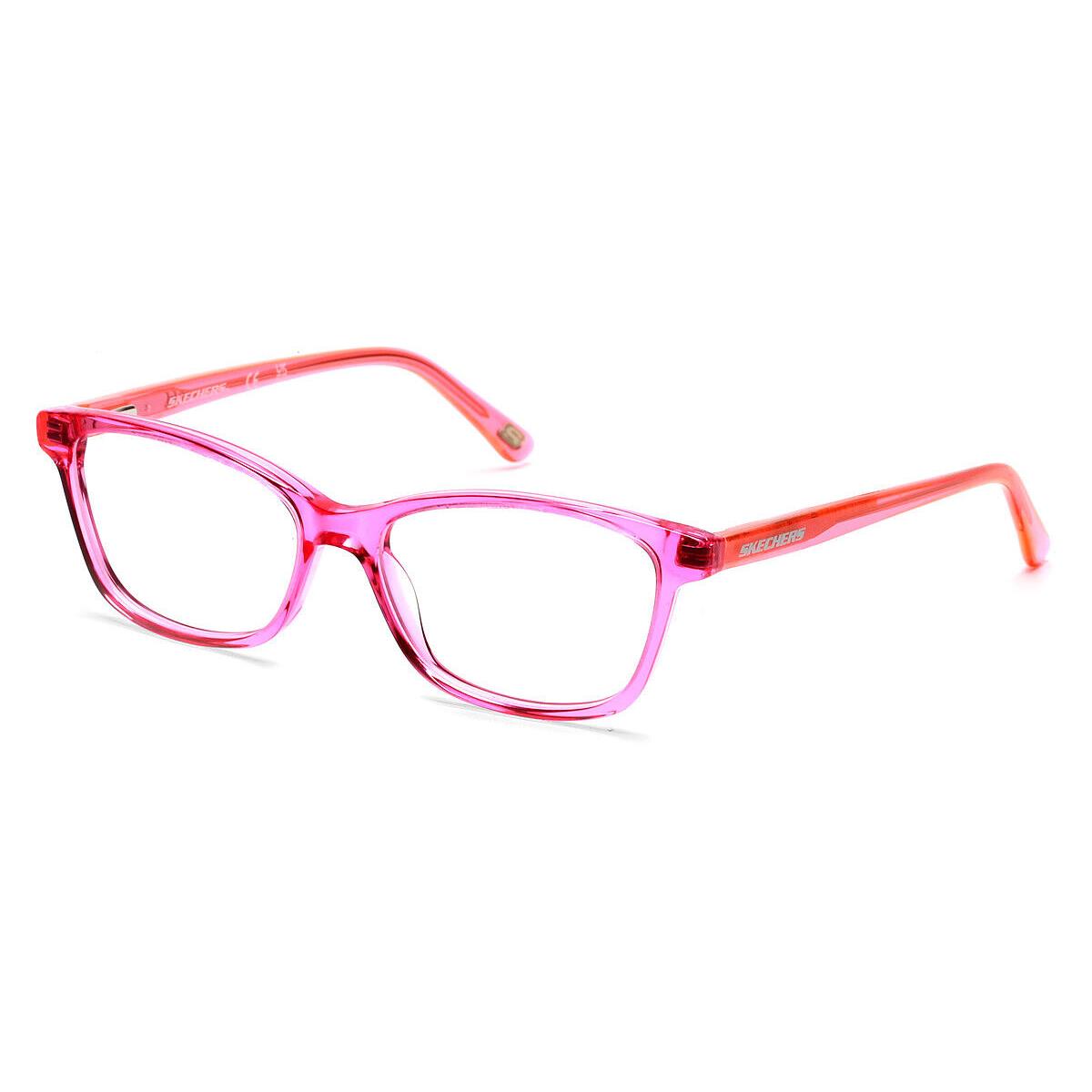 Skechers SE1677 Eyeglasses Kids Pink/other 47mm