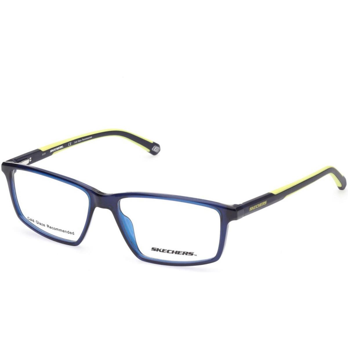 Skechers SE3275 Matte Blue Blue Monocolor 090 Eyeglasses