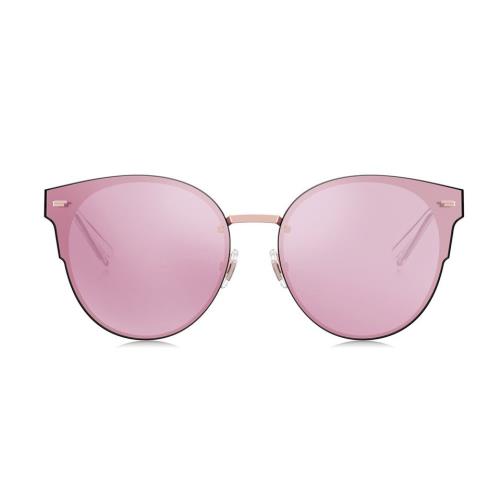 Bolon BL8053 B30 Rose Gold/pink Mirror Lens 63mm Sunglasses